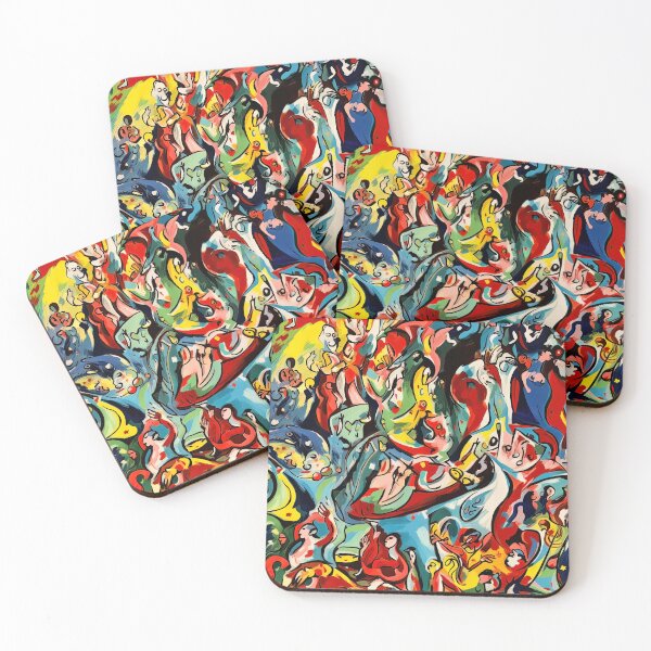 Item preview, Abstract Ring of Nibelung, Cubist Opera Art designed and sold by helgekerler.
