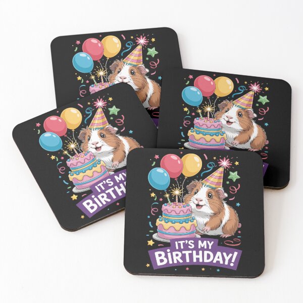 Item preview, Guinea Pig Mom It's My Birthday designed and sold by jkrphoto.