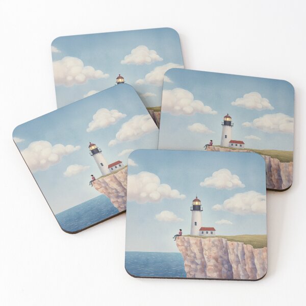 Item preview, Waiting by the Lighthouse designed and sold by Whimsical Hug.