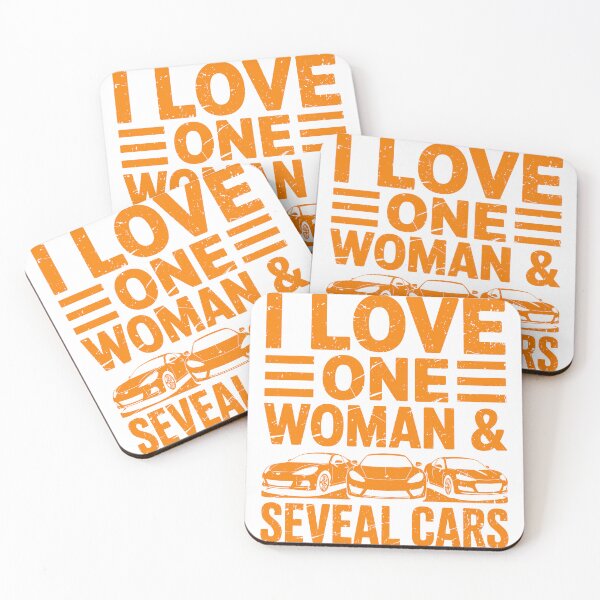 Item preview, I Love One Woman and Many Cars Tee designed and sold by zakahero.
