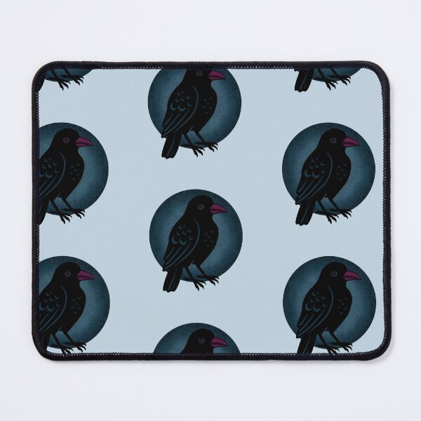 Item preview, Halloween Crow With Background designed and sold by ellealsopaints.