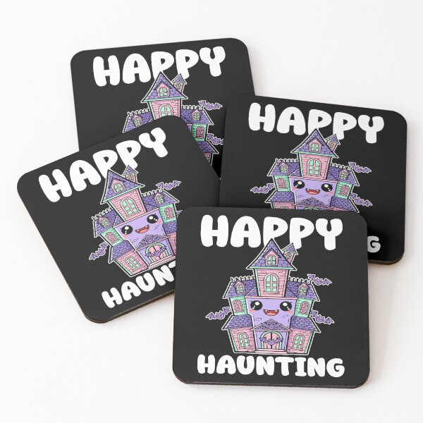Item preview, HAPPY HAUNTING - HAUNTED HOUSE HALLOWEEN designed and sold by KEF Custom.