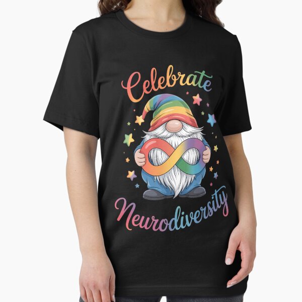 Item preview, Celebrate Neurodiversity Autism ADHD Awareness Gnome designed and sold by waazwee6.