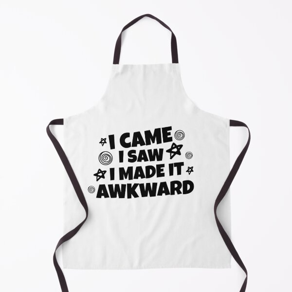 Item preview, I came I saw I made it awkward (white) designed and sold by Shanyacreates.
