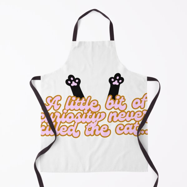 Item preview, A little bit of curiosity never killed the cat designed and sold by microwave-jenny.