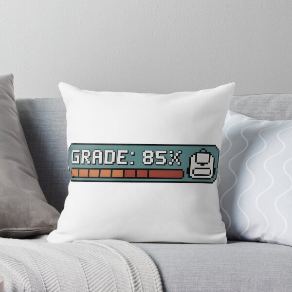 Item preview, Retro Pixel Progress Bar with Backpack - Back to School Gamer Design designed and sold by Fragy72.