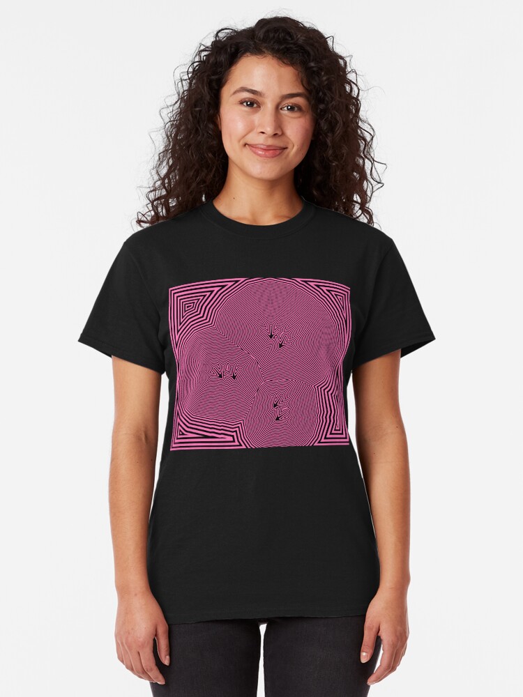 Alternate view of Chickenfeet - Pink Classic T-Shirt