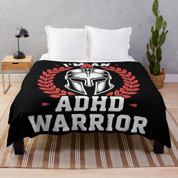Item preview, Im an ADHD Warrior Attention Deficit Hyperactivity Disorder designed and sold by waazwee6.