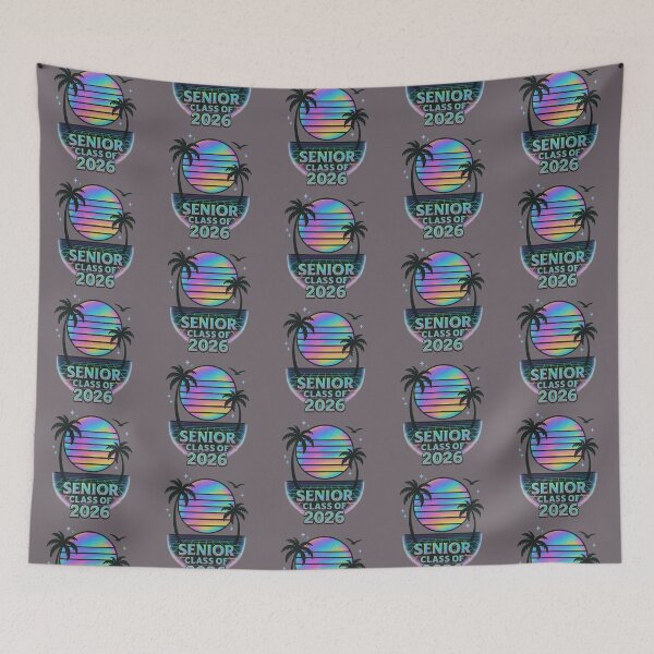 Item preview, Senior Class of 2026 Retro Sunset Vaporwave Aesthetic designed and sold by SunfullyYours.
