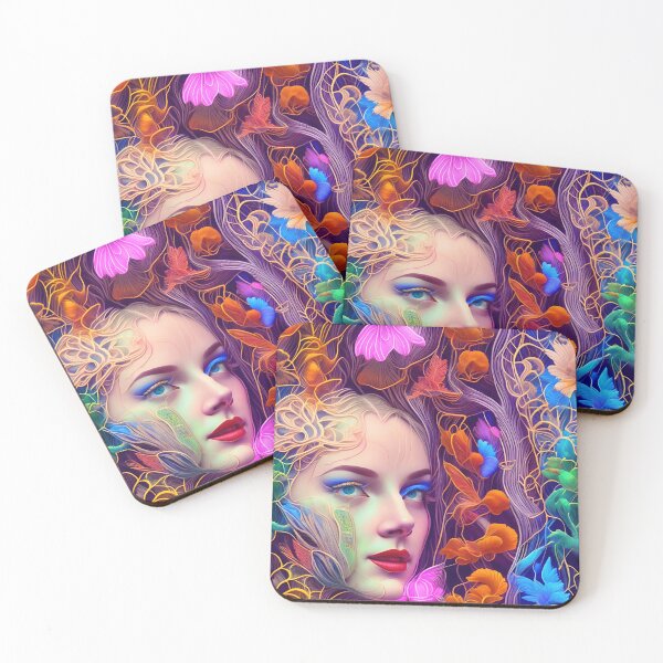 Item preview, Modern Baroque Beauty, Contemporary Ornate Portrait designed and sold by helgekerler.
