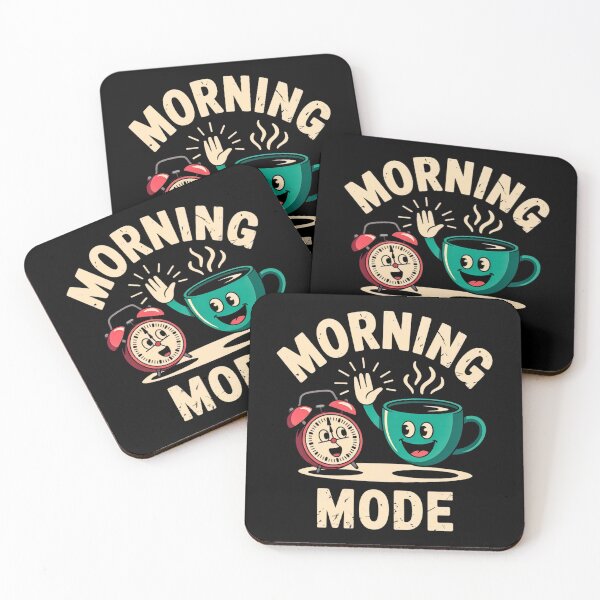Item preview, Morning Mode Coffee and Clock Happy Morning Energy designed and sold by Taans-Creation.