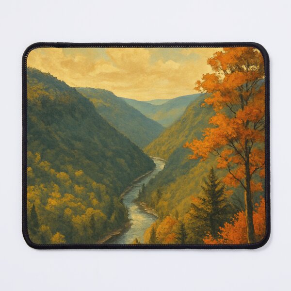 Item preview, Pennsylvania Grand Canyon, Pennsylvania USA – Pine Creek Gorge Autumn View designed and sold by Aryabek.