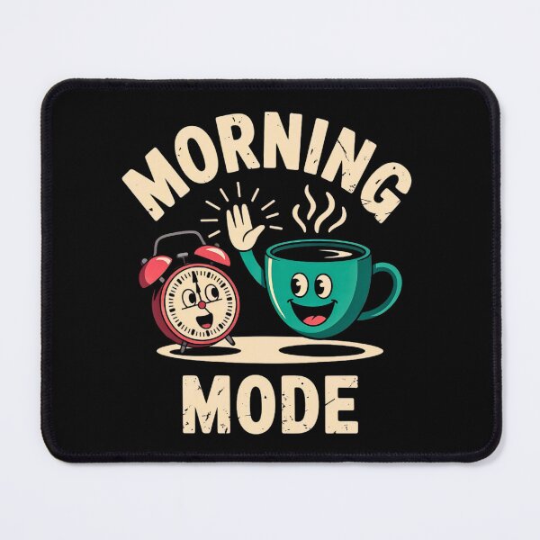 Item preview, Morning Mode Coffee and Clock Happy Morning Energy designed and sold by Taans-Creation.