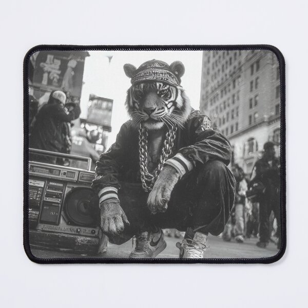 Item preview, Ghetto B-Boy Tiger designed and sold by RockFireMerch.