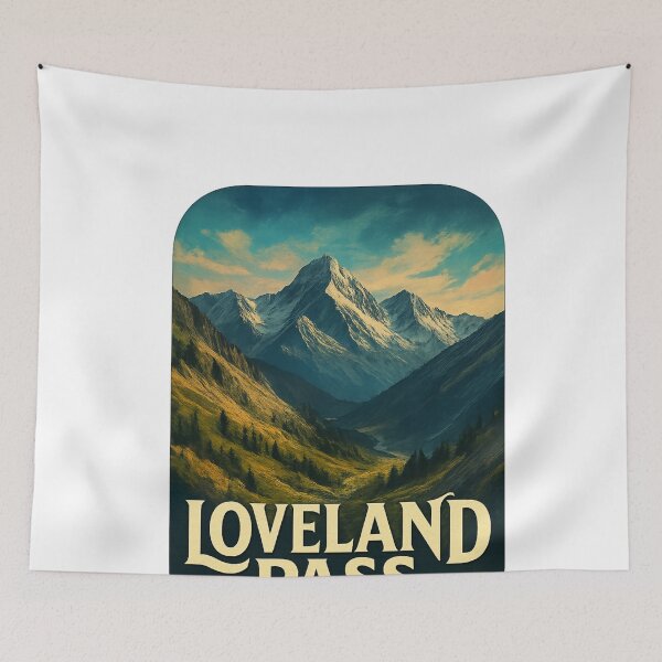 Item preview, Loveland Pass, Colorado USA – Alpine Mountain View designed and sold by Aryabek.