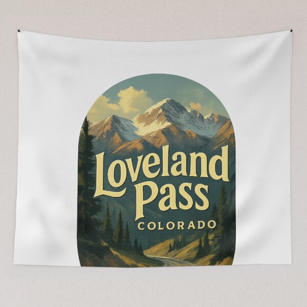 Item preview, Loveland Pass, Colorado USA – Mountain Highway View designed and sold by Aryabek.
