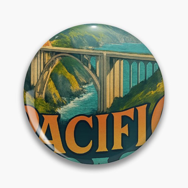 Item preview, Pacific Coast Highway, California USA – Bixby Creek Bridge View designed and sold by Aryabek.