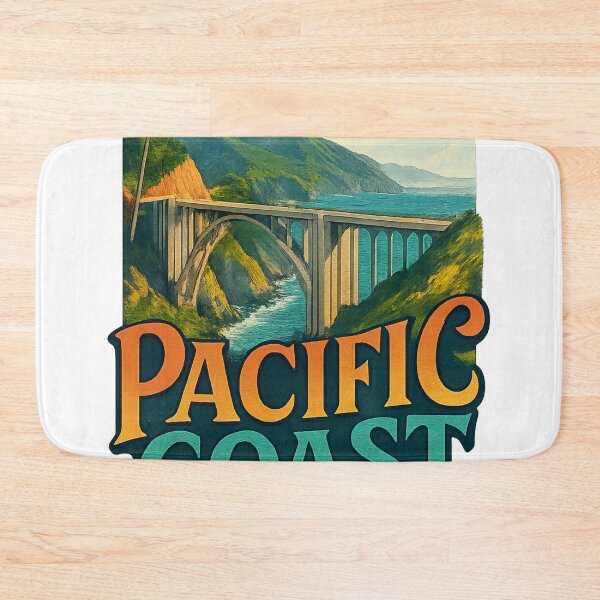 Item preview, Pacific Coast Highway, California USA – Bixby Creek Bridge View designed and sold by Aryabek.