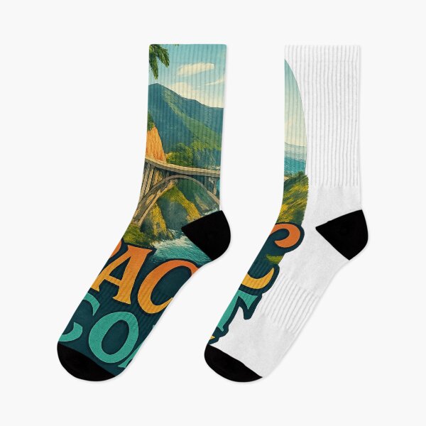 Item preview, Pacific Coast Highway, California USA – Bixby Creek Bridge View designed and sold by Aryabek.