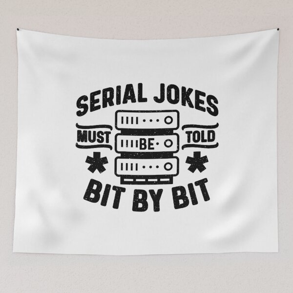 Item preview, Serial Jokes Must Be Programmer Network Engineers designed and sold by tshirtconcepts.