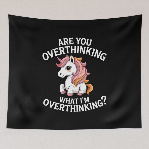 Item preview, Are You Overthinking What I'm Overthinking - This is the perfect gift for someone who can cheerfully admit to constantly overthinking. designed and sold by ZyziowskyArt.