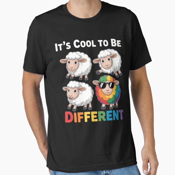 Item preview, Its Okay To be Different Neurodiversity is cool Rainbow designed and sold by waazwee6.
