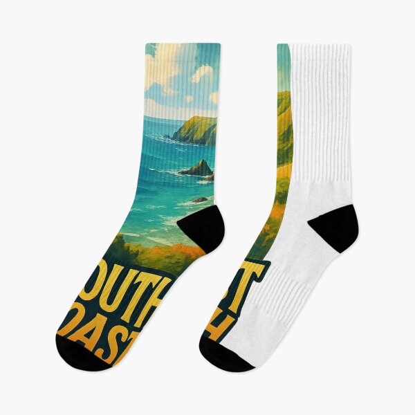 Item preview, Southwest Coast Path, Cornwall England – Cliffside Trail View designed and sold by Aryabek.