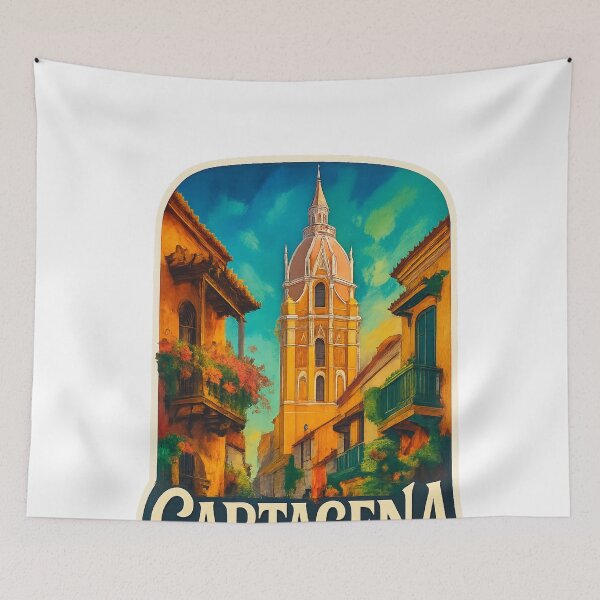 Item preview, Cartagena, Colombia – Cathedral of Cartagena Street View designed and sold by Aryabek.