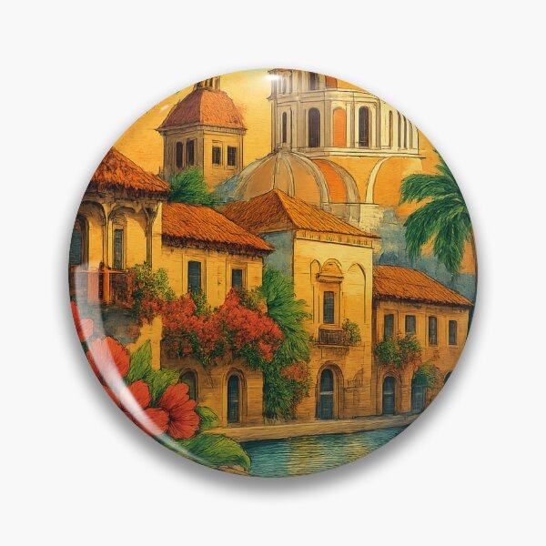 Item preview, Cartagena, Colombia – Cathedral of Cartagena Waterfront View designed and sold by Aryabek.