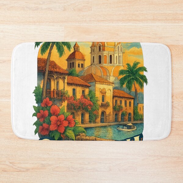Item preview, Cartagena, Colombia – Cathedral of Cartagena Waterfront View designed and sold by Aryabek.