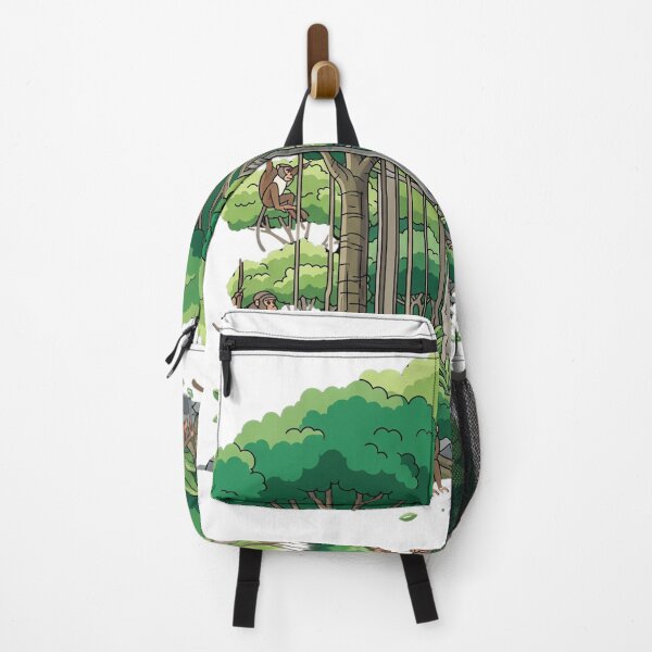 Item preview, Monkey Forest Vector Art designed and sold by Tropical art.