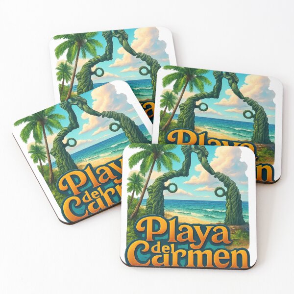 Item preview, Playa del Carmen, Mexico – Portal Maya and Caribbean Shoreline designed and sold by Aryabek.