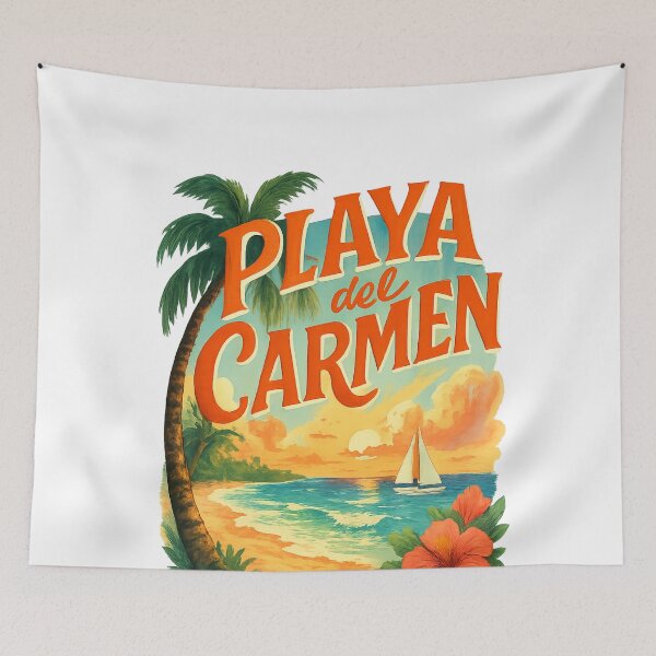 Item preview, Playa del Carmen, Mexico – Caribbean Beach Sunset designed and sold by Aryabek.