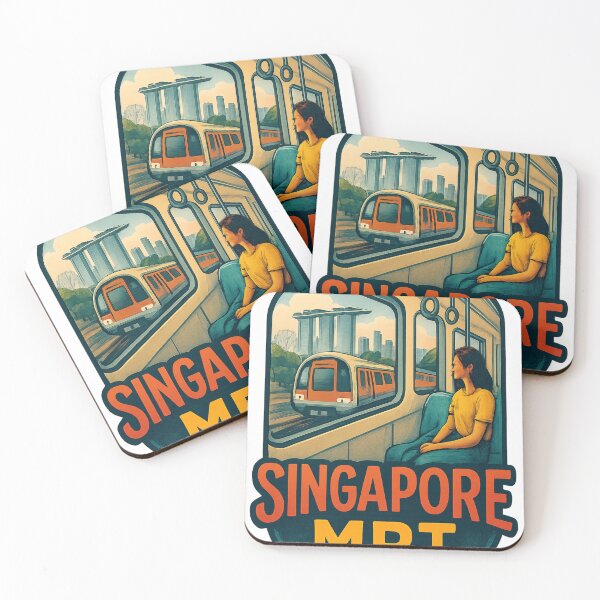 Item preview, Singapore MRT – City View from Train Window designed and sold by Aryabek.