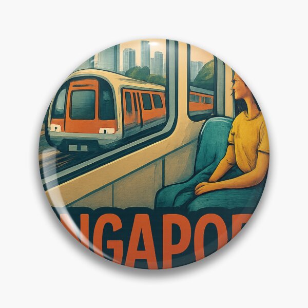 Item preview, Singapore MRT – City View from Train Window designed and sold by Aryabek.