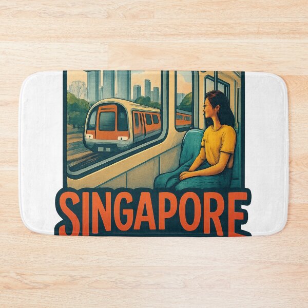 Item preview, Singapore MRT – City View from Train Window designed and sold by Aryabek.