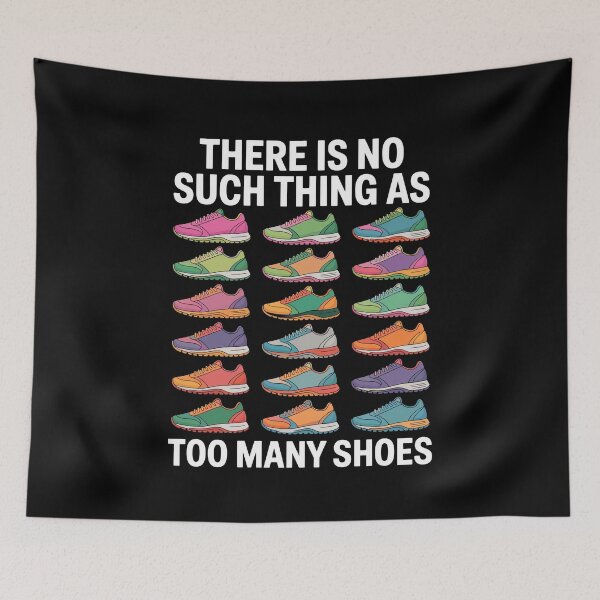 Item preview, To Many Shoes Sneaker Turnschuhe designed and sold by MooonTees.