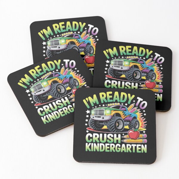 Item preview, I'm Ready To Crush Kindergarten Monster Truck Boys designed and sold by innovaa.