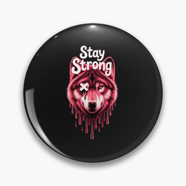 Item preview, WOLF STAY STRONG designed and sold by 123ks.