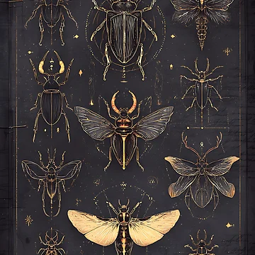 Artwork thumbnail, Gothic Insects Collection by bapupa