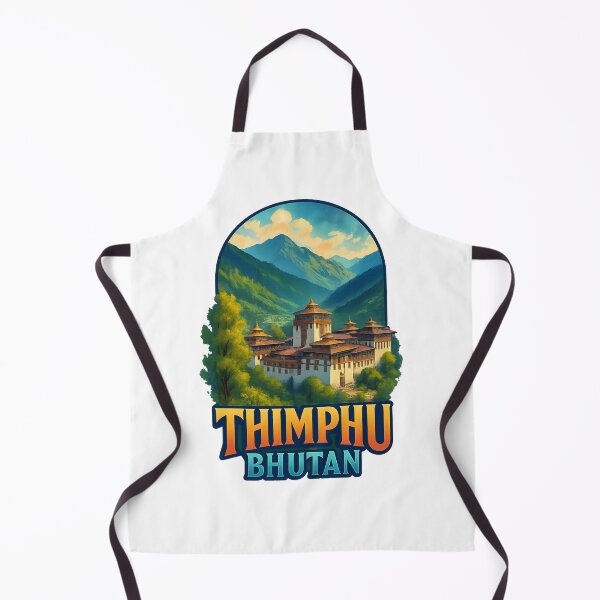 Item preview, Thimphu Bhutan – Tashichho Dzong and Himalayan Foothills designed and sold by Aryabek.