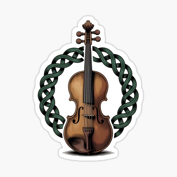 Item preview, Irish Fiddle – Traditional Celtic Music Design for Musicians and Music Lovers designed and sold by JoyMuse.
