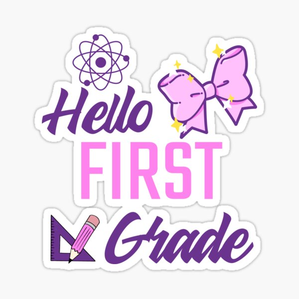 Item preview, Hello First Grade designed and sold by 87-Aesthetics.