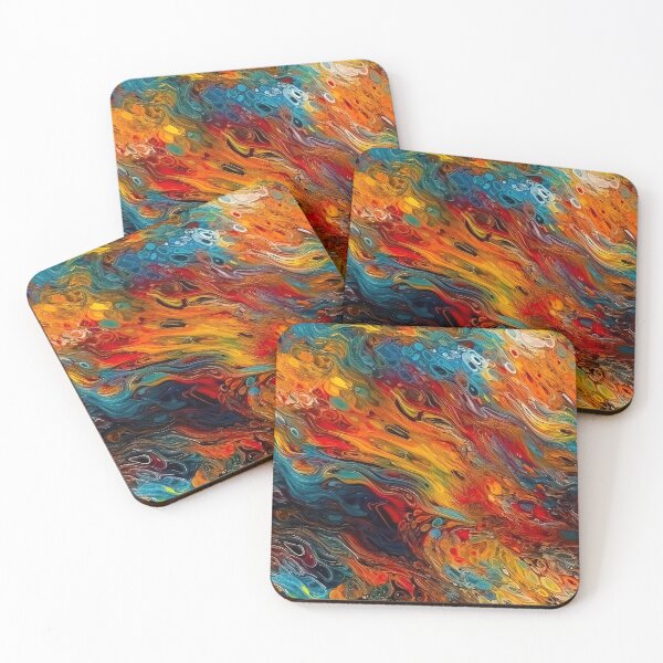 Item preview, Dynamic Color Flow, Abstract Movement Painting designed and sold by helgekerler.