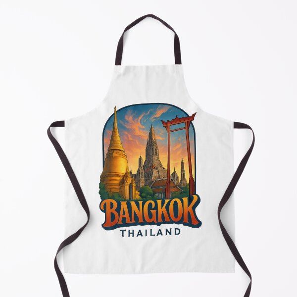 Item preview, Bangkok Thailand – Wat Arun and Golden Stupa Sunset designed and sold by Aryabek.