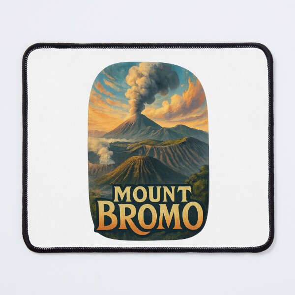 Item preview, Mount Bromo Indonesia – Volcano Eruption at Sunrise designed and sold by Aryabek.