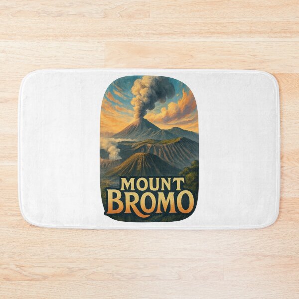 Item preview, Mount Bromo Indonesia – Volcano Eruption at Sunrise designed and sold by Aryabek.