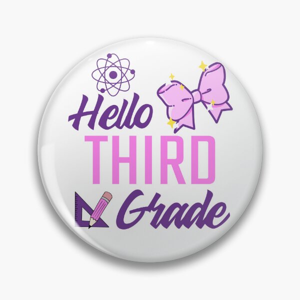 Item preview, Hello Third Grade designed and sold by 87-Aesthetics.