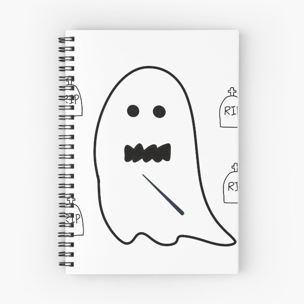 Item preview, Cute Ghost Teacher Halloween Hand drawn School Staff Spooky Squad Holiday      designed and sold by khulisara246.