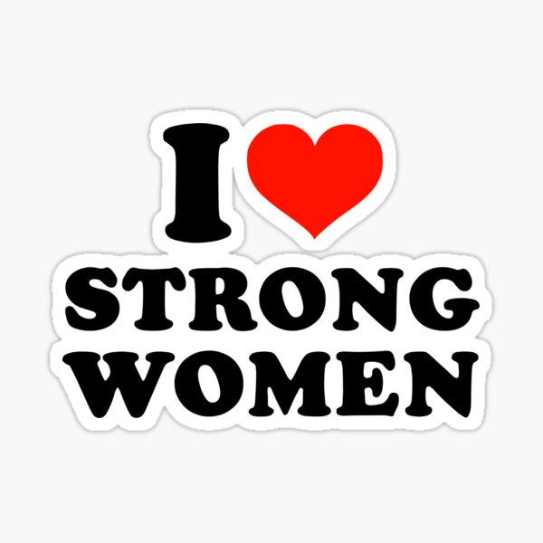 Item preview, I Love Strong Women designed and sold by Beautiricart.